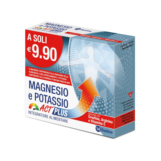 Magnesio Potassio Act Plus 14 Bustine