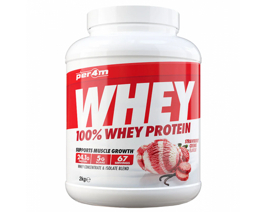 100% Whey Protein 2 kg Strawberry