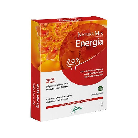 Aboca Natura Mix Advanced Energia 10 Flaconi