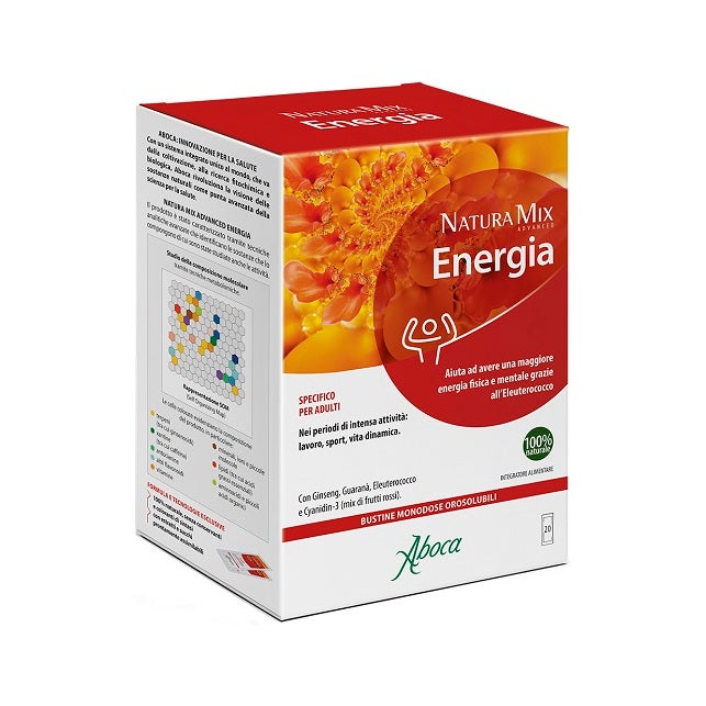 Aboca Natura Mix Advanced Energia 20 Bustine