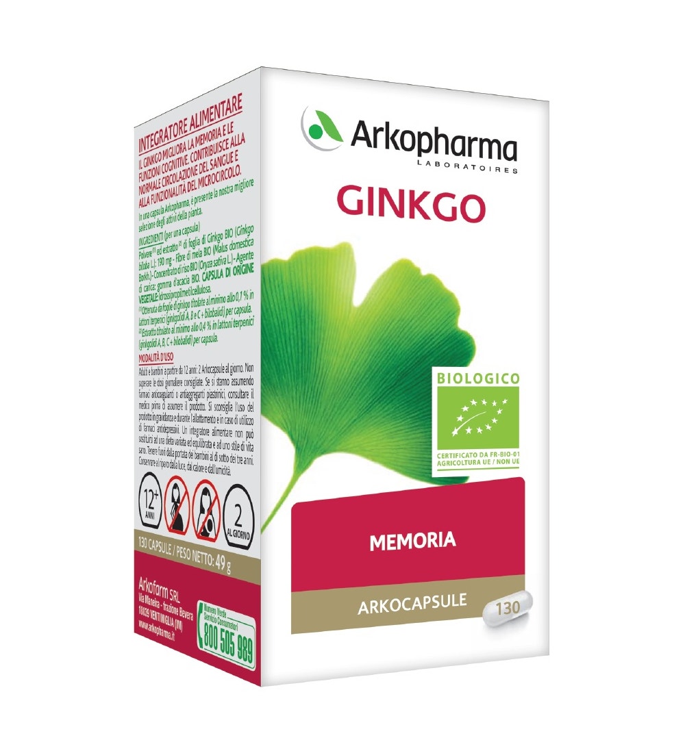 Arkopharma Ginkgo Bio 45 Capsule