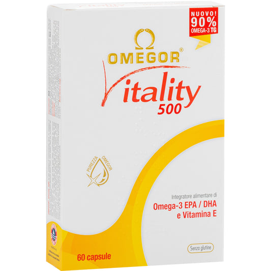 Omegor Vitality 500 60 Capsule