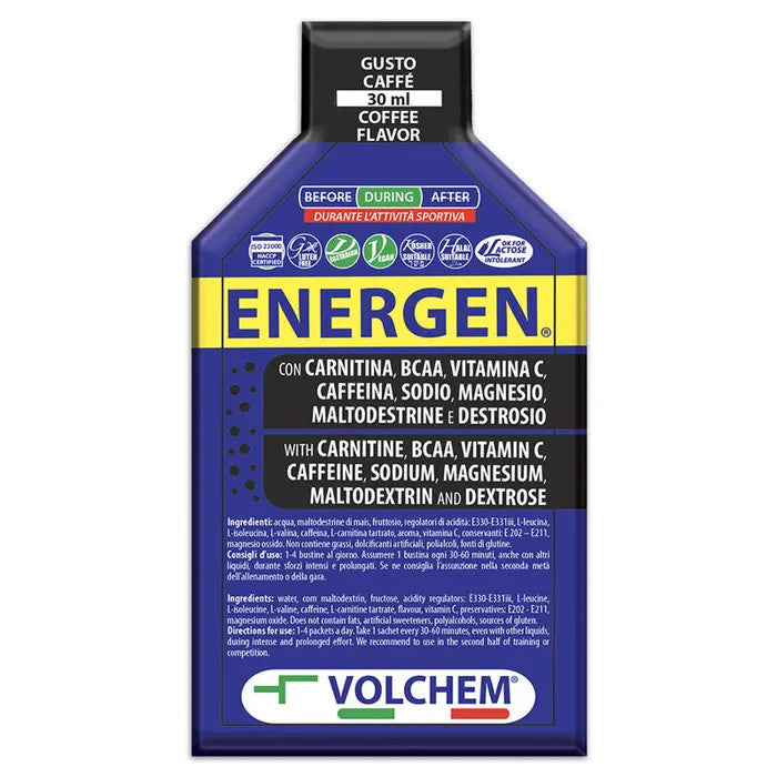 Volchem Energen Gel Energetico Gusto Caffè 30ml