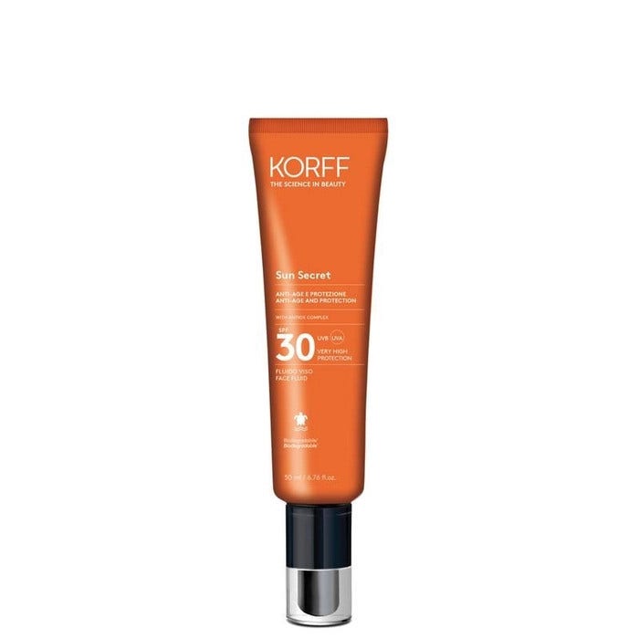 Korff Sun Secret Fluido Viso SPF30 Anti Age 50ml