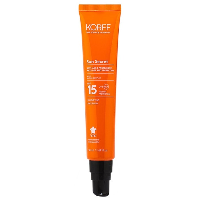 Korff Sun Secret Fluido Viso 50ml SPF15