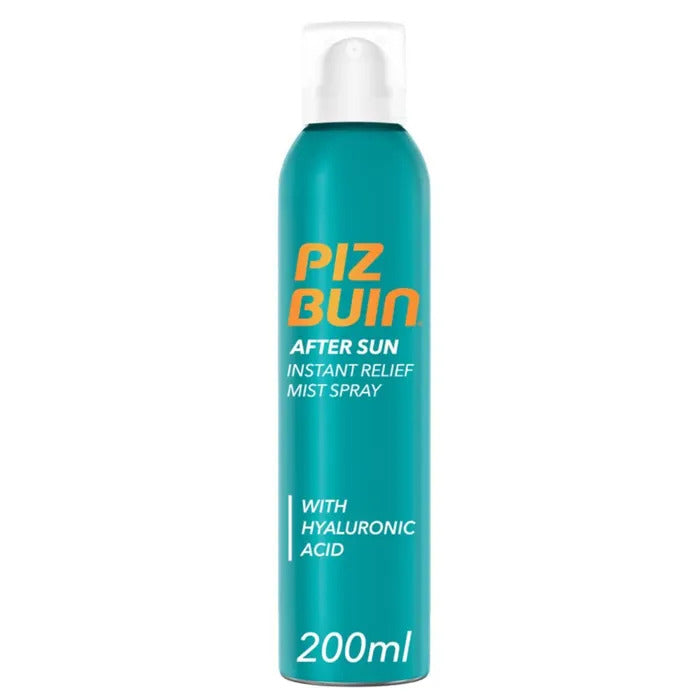 PIZ BUIN Spray Doposole Sollievo Immediato After Sun Assorbimento Rapido Rinfresca e Lenisce 200ml