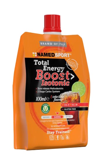 Named Sport Total Energy Boost Isotonic Cola Lime 100ml