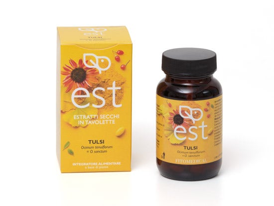 Fitomedical Tulsi Estratto Secco 60 Tavolette