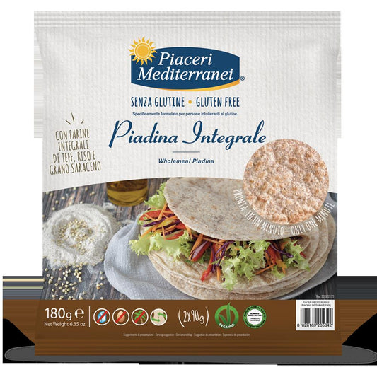 Piaceri Mediterranei Piadina Integrale 180g