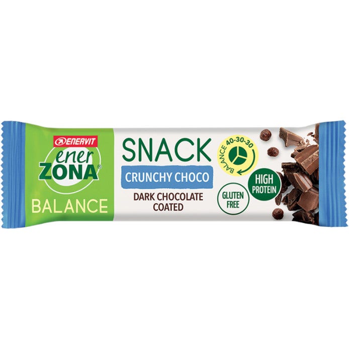 Enerzona Snack Crunchy Choco Barretta Da 33g