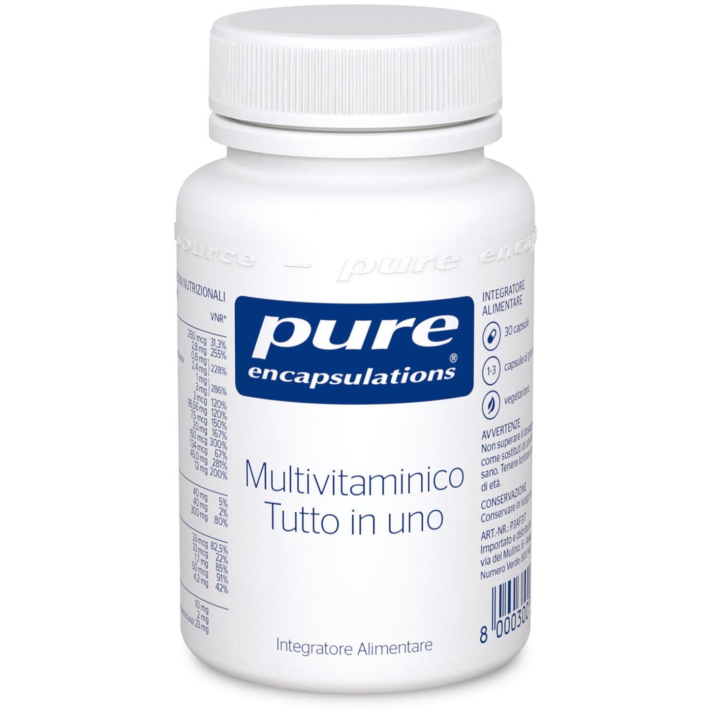 Pure Encapsulations Multivitaminico Tutto In Uno 30 Capsule