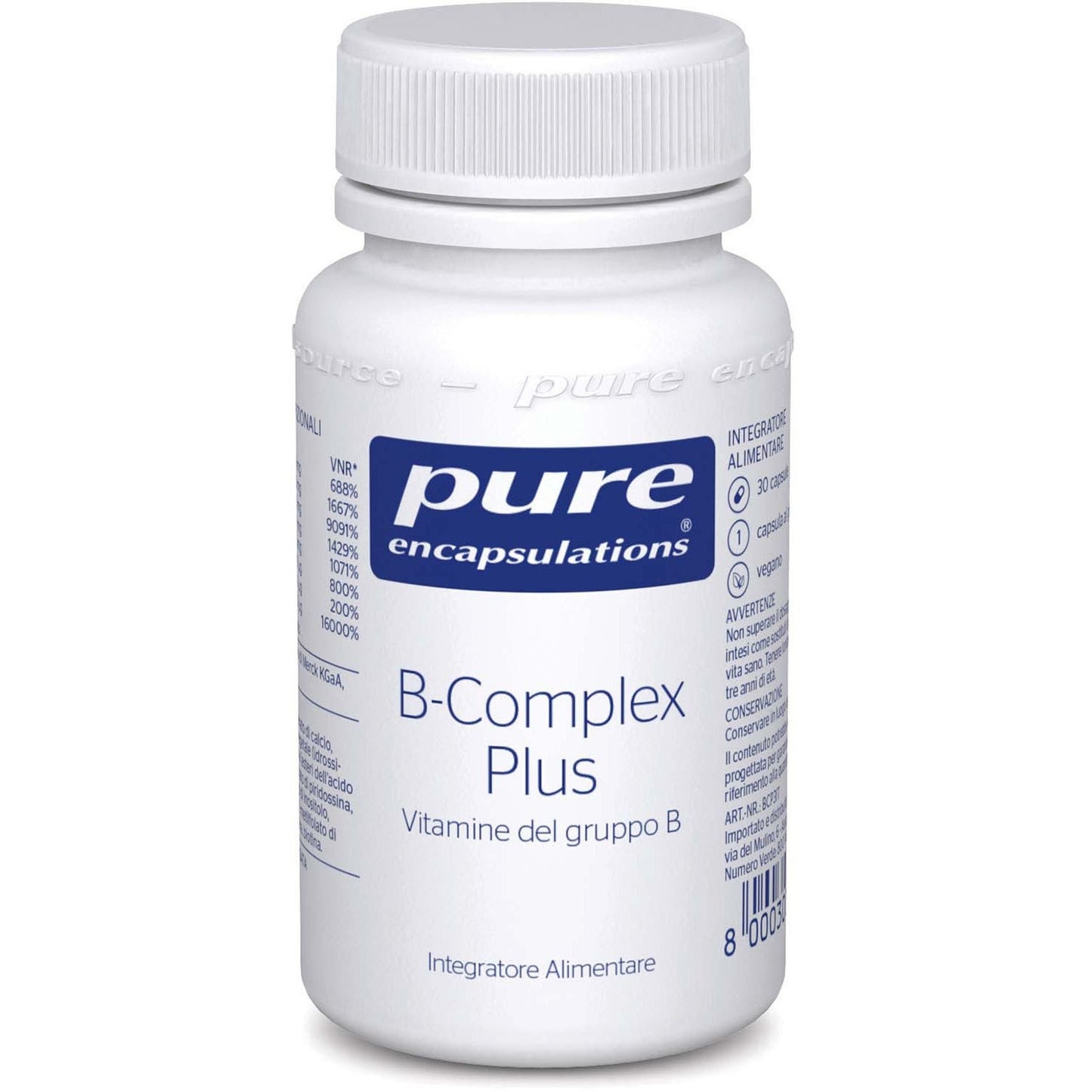 Pure Encapsulations B-Complex Plus 30 Capsule