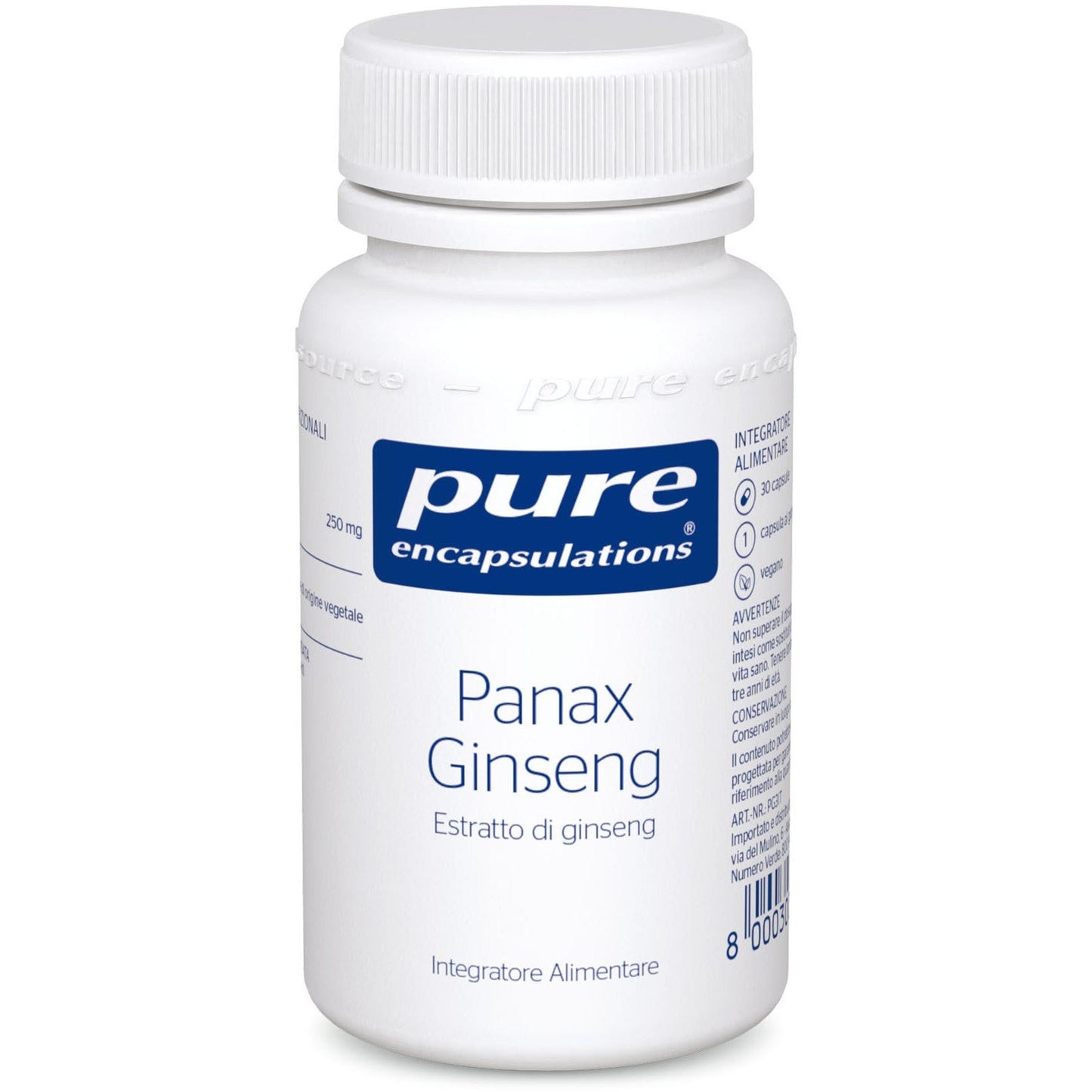 Pure Encapsulations Panax Ginseng 30 Capsule