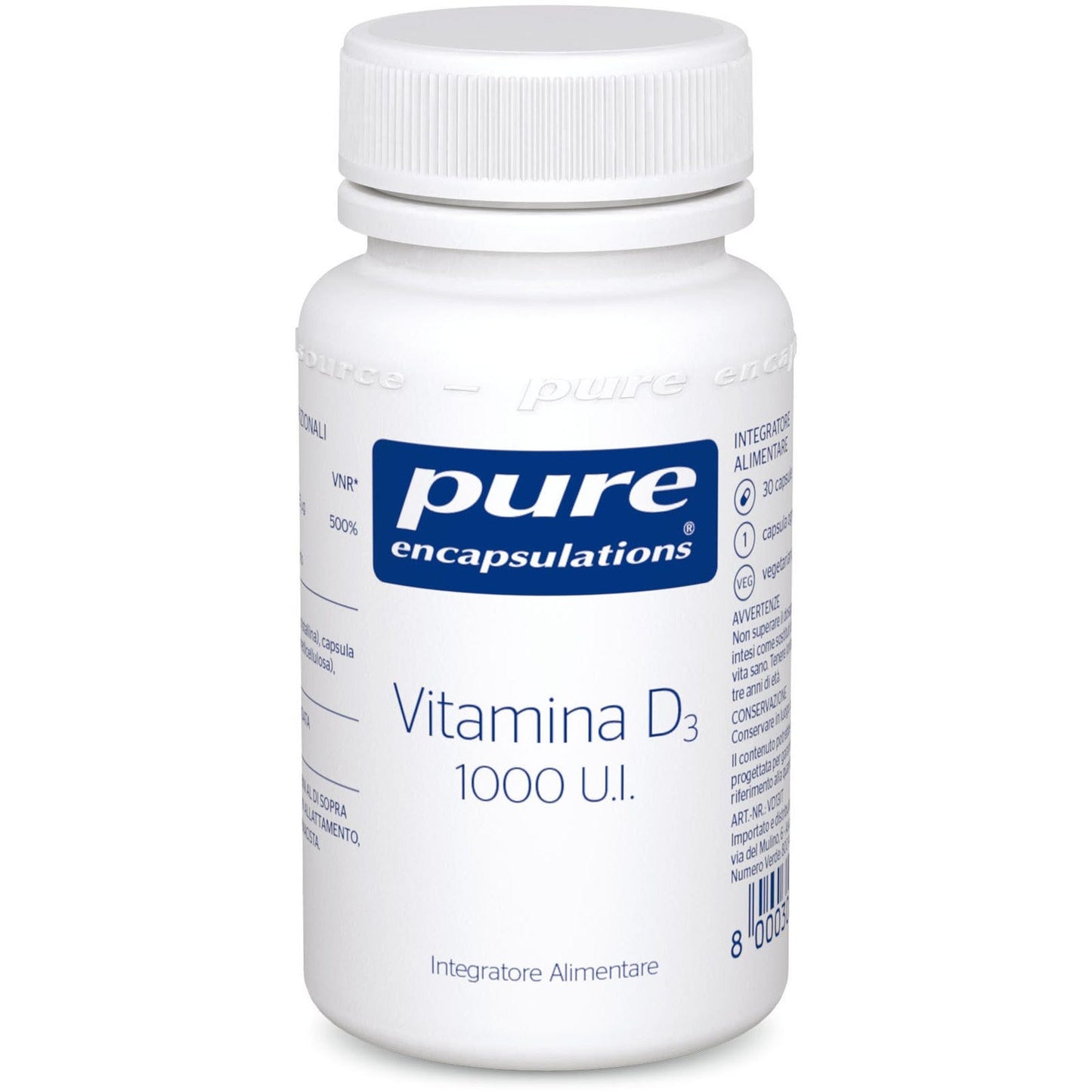 Pure Encapsulations Vitamina D3 30 Capsule