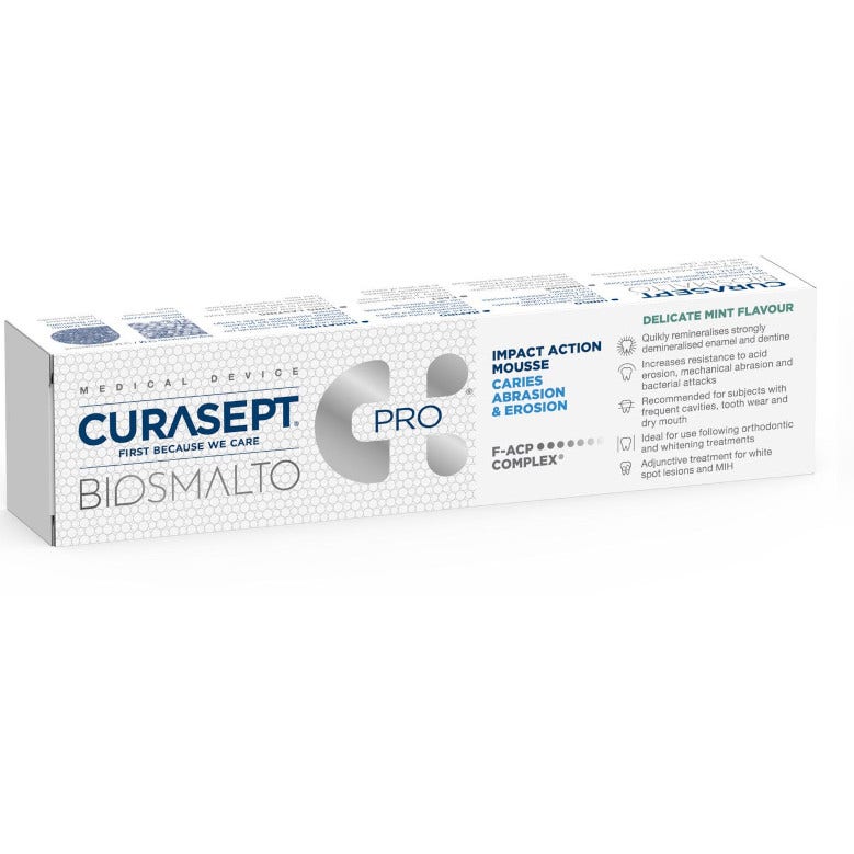 Curasept Biosmalto Carie Mousse Menta 50ml