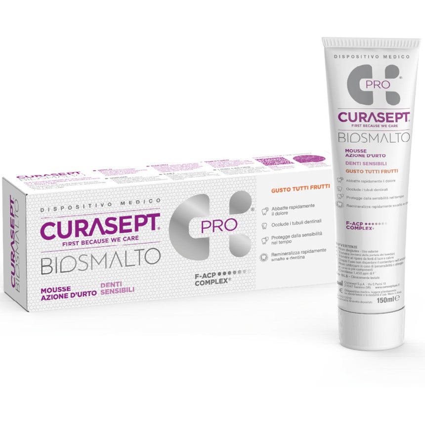 Curasept Biosmalto Mousse Denti Sensibili 50ml