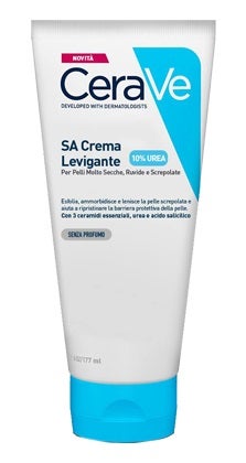 CeraVe SA Crema Levigante 10% Urea Per Pelle Molto Secca Ruvida E Screpolata 177ml