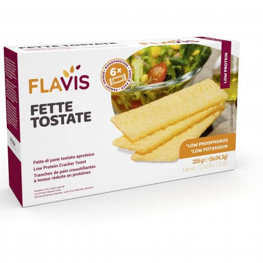 Mevalia Flavis Fette Tostate Aproteiche 205g