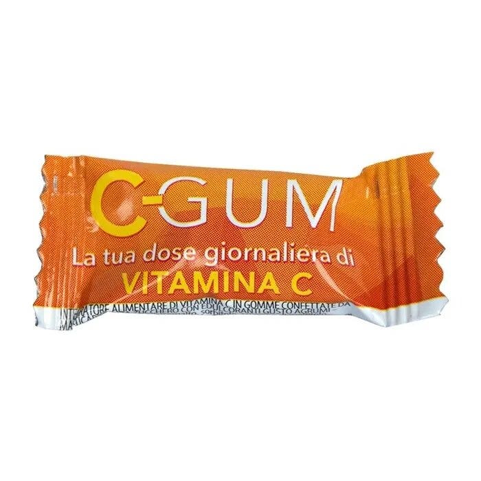 C-Gum Vitamina C Agrumi 1 Chewing Gum Monodose