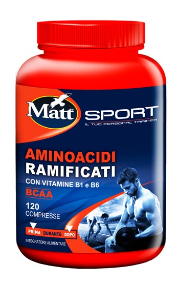 Matt Sport Aminoacidi Ramificati 120 Compresse