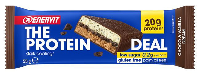 Enervit The Protein Deal Protein Bar Choco Vanilla  Barretta Da 55g