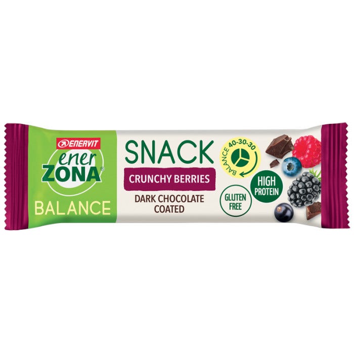 Enerzona Snack Crunchy Berries Barretta Da 33g