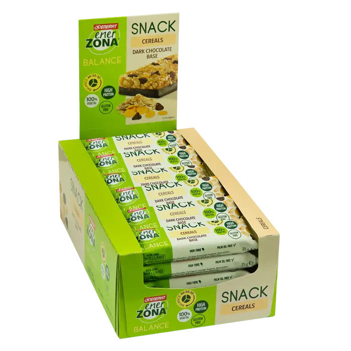 Enerzona Snack Cereals Choco 30 Barrette Da 25g