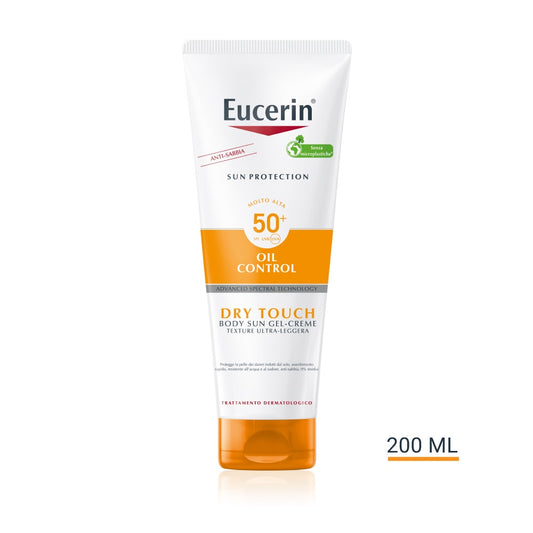 Eucerin Sensitive Protect Sun Crema-Gel Oil Control Dry Touch 200ml SPF50+