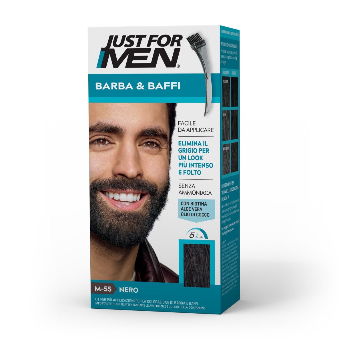 Just For Men Barba&Baffi M55 Nero 51g