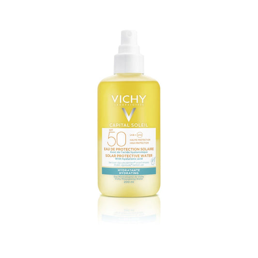 Vichy Acqua Solare Spray Corpo Con Azioni Protettiva Ed Idratante 50 SPF 200 ml