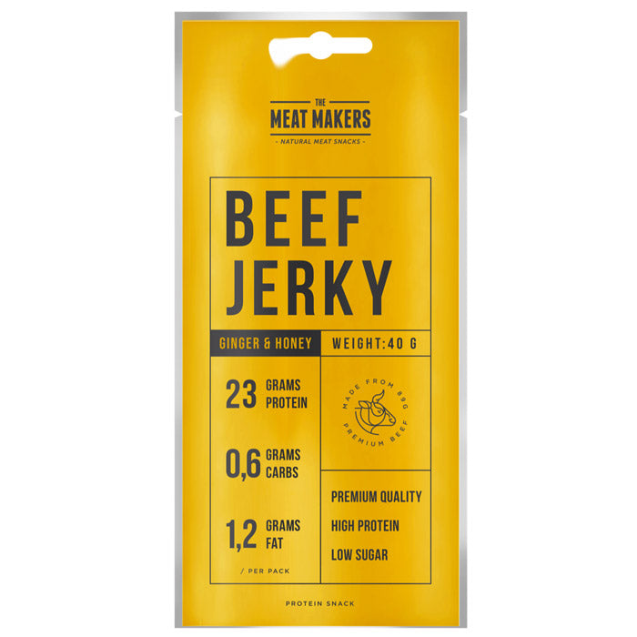 Beef Jerky Ginger Honey (40g)