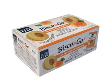 NT Food Nutrifree Bisco&Go Albicocca Senza Glutine 4X40g