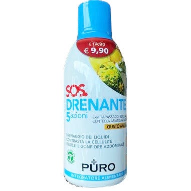 Forhans Puro Drenante 5 Azioni Con Baobab Gusto Ananas 500ml