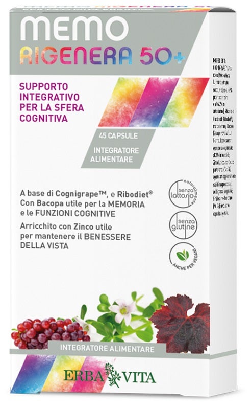 Erba Vita Memo Rigenera 50+ 42 Capsule