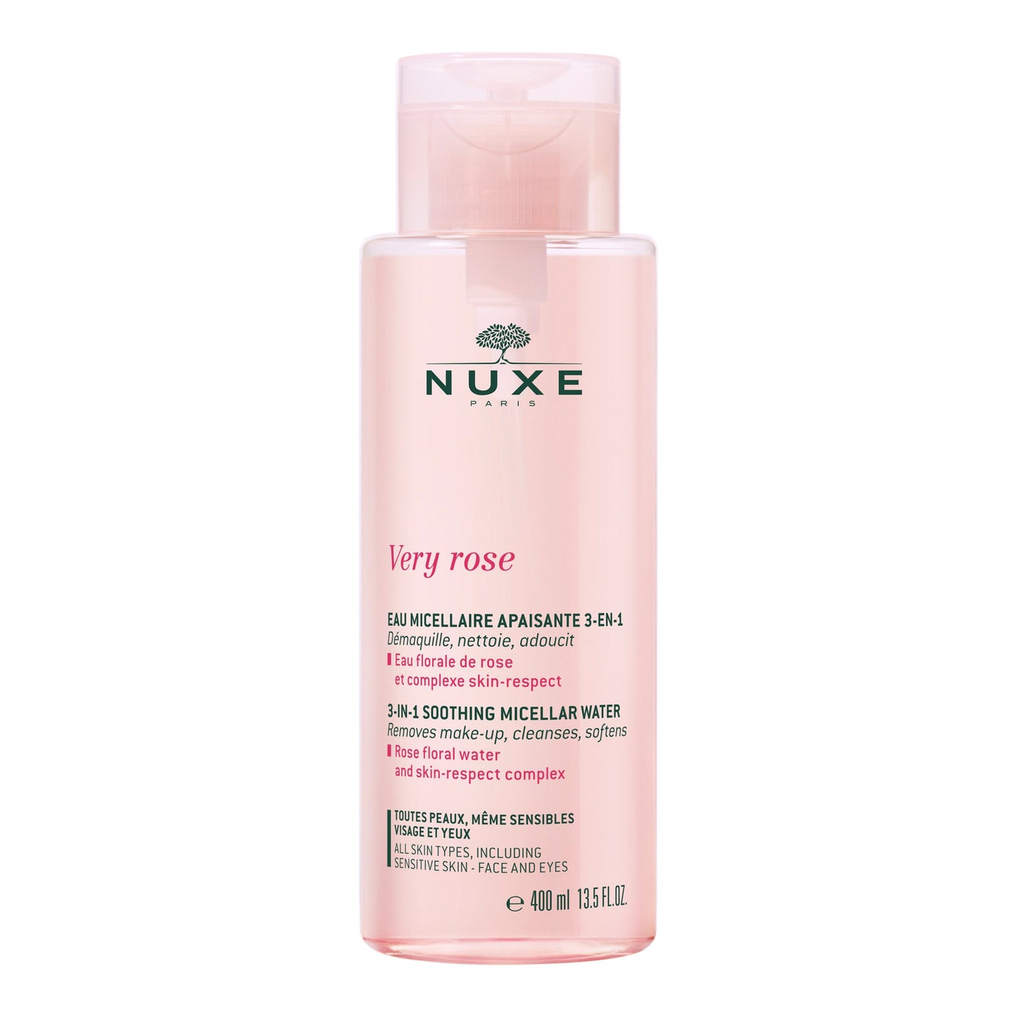 Nuxe Very Rose Acqua Micellare Lenitiva 3 In 1 400ml