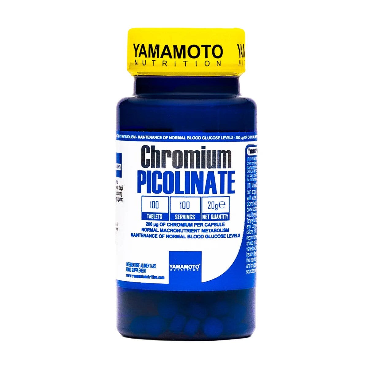 Yamamoto Nutrition Chromium Picolinate 100 Compresse