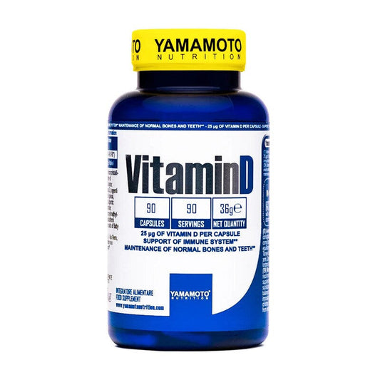 Yamamoto Nutrition Vitamin D 25mcg 90 Capsule