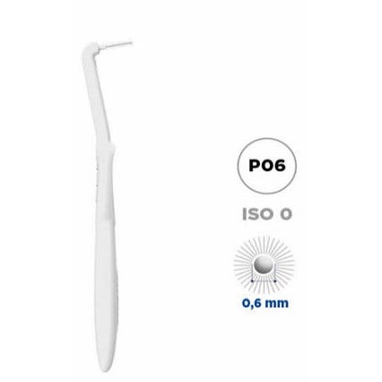 Curasept Proxi Angle Scovolino P06 Bianco 5 Pezzi 0.6mm