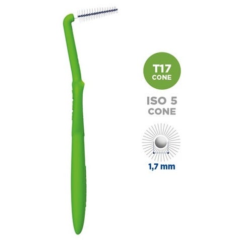 Curasept Proxi Angle Scovolino T17 Verde 5 Pezzi 1,7mm