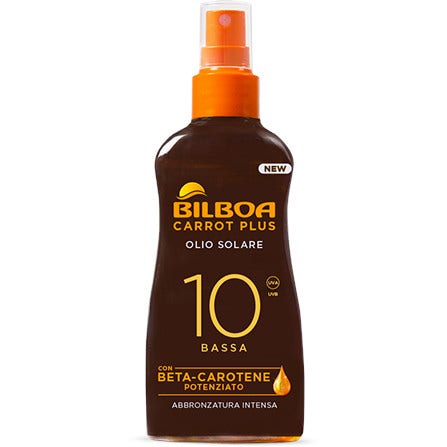 Bilboa Carrot Plus Olio Solare Spray No Gas SPF10 200ml