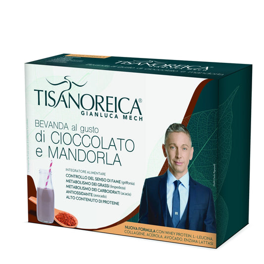 Tisanoreica Bevanda Cioccolato Mandorla 4x30g