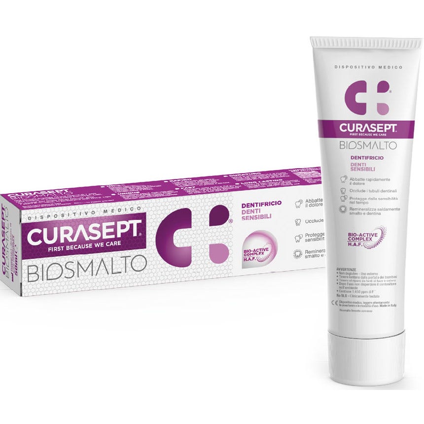 Curasept Biosmalto Dentifricio Denti Sensibili 75ml