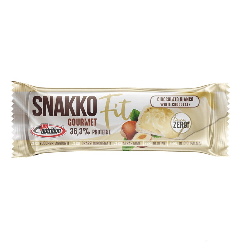 Pronutrition Snakko Fit Cioccolato Bianco 30g