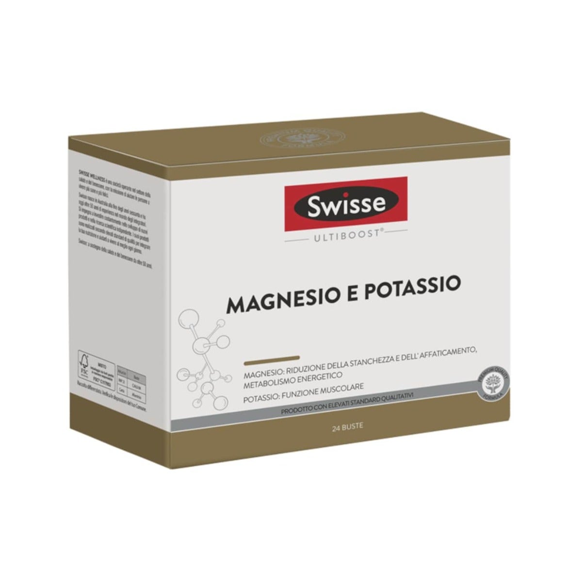 Swisse Magnesio E Potassio 24 Buste