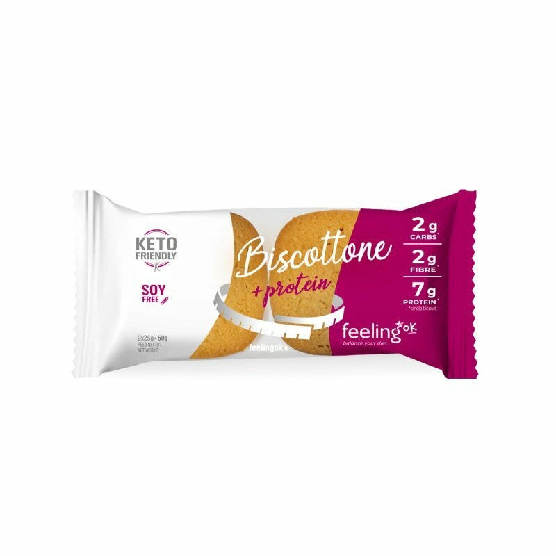 Feeling Ok Biscottone +Protein Arancia 50g