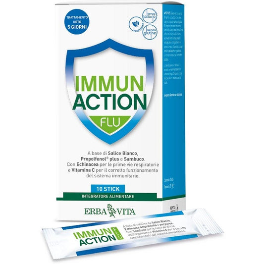 Immun Action Flu 10 Stick Pack