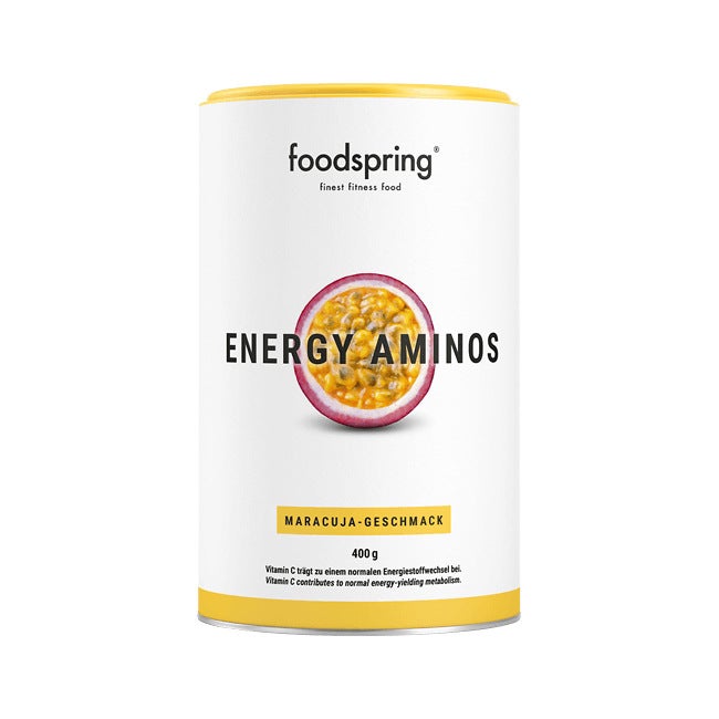 Foodspring Energy Aminos Pre-Workout Gusto Maracuja 400g