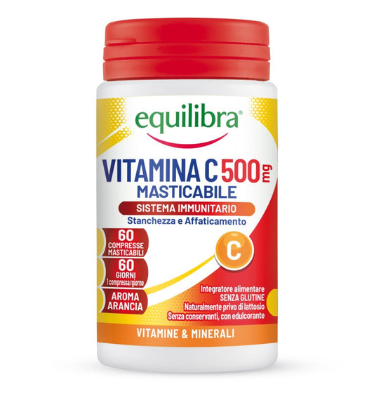 Equilibra Vitamina C 500 60 Compresse Masticabili