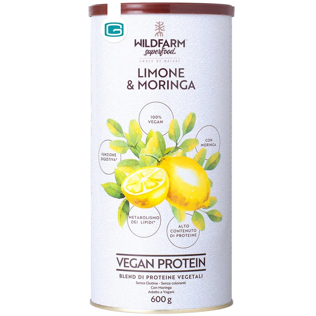 Vegan Protein Limone e Moringa (600g)