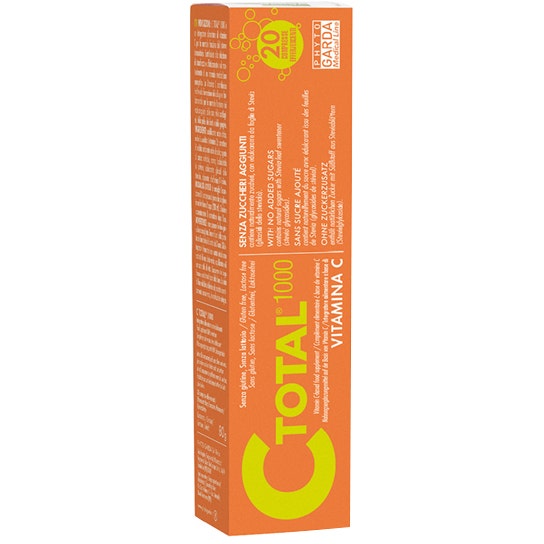 C Total 1000 Vitamina C 20 Compresse Effervescenti